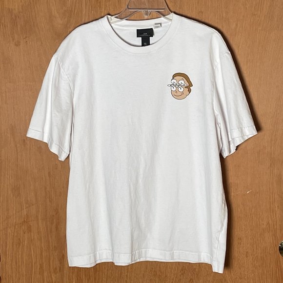 Rick & Morty T-Shirt, Trippy Design by H&M in Large - Picture 1 of 3